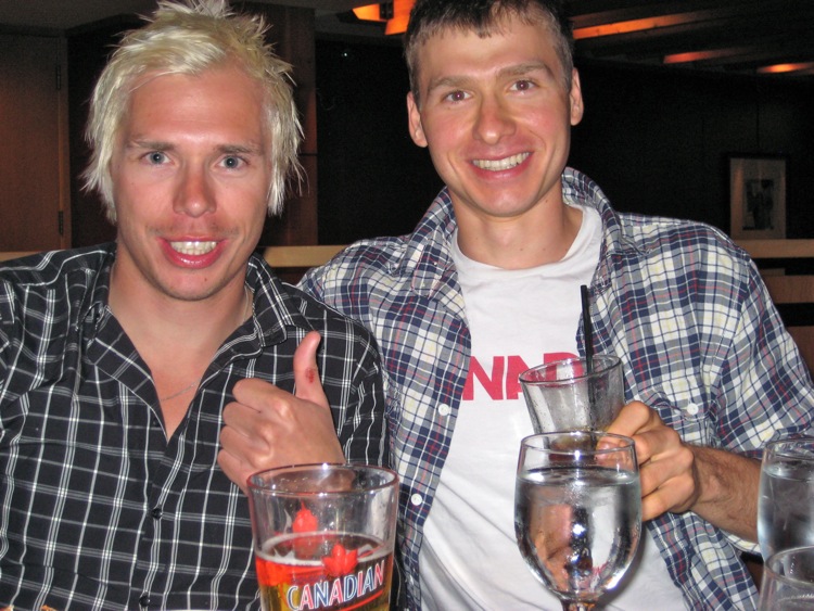 Kevin Sandau and Peter Larsson